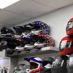 BRAND NEW HELMETS 