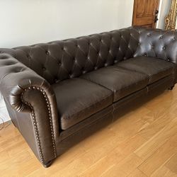 3 Pieces! Has To Go By Thursday Morning. Sofa. Love Seat. And accent Chair For sale Oversized Chair  Living Room Set 