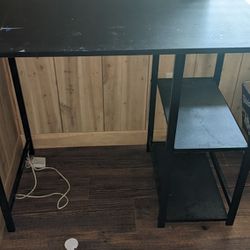 Two Black Desk