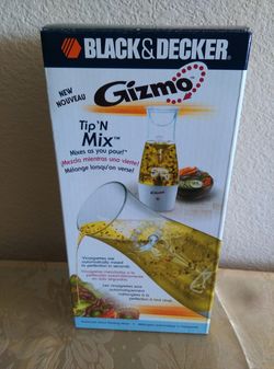 Black & Decker Gizmo Tip N Mix Automatic Salad Dressing Mixer