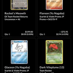 Pokemon Card Collection For Sale! Please Refer To Screenshots