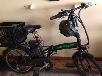 Electric folding bike