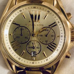 Michael Kors Gold Unisex Watch