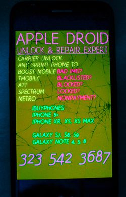 SPRINT IPHONE 8+ UNLOCK REPAIRED