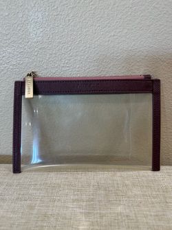Truffle Clear Zip Pouch Cosmetic Bag