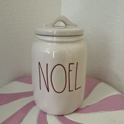 RAE DUNN OG BABY NOEL CANISTER