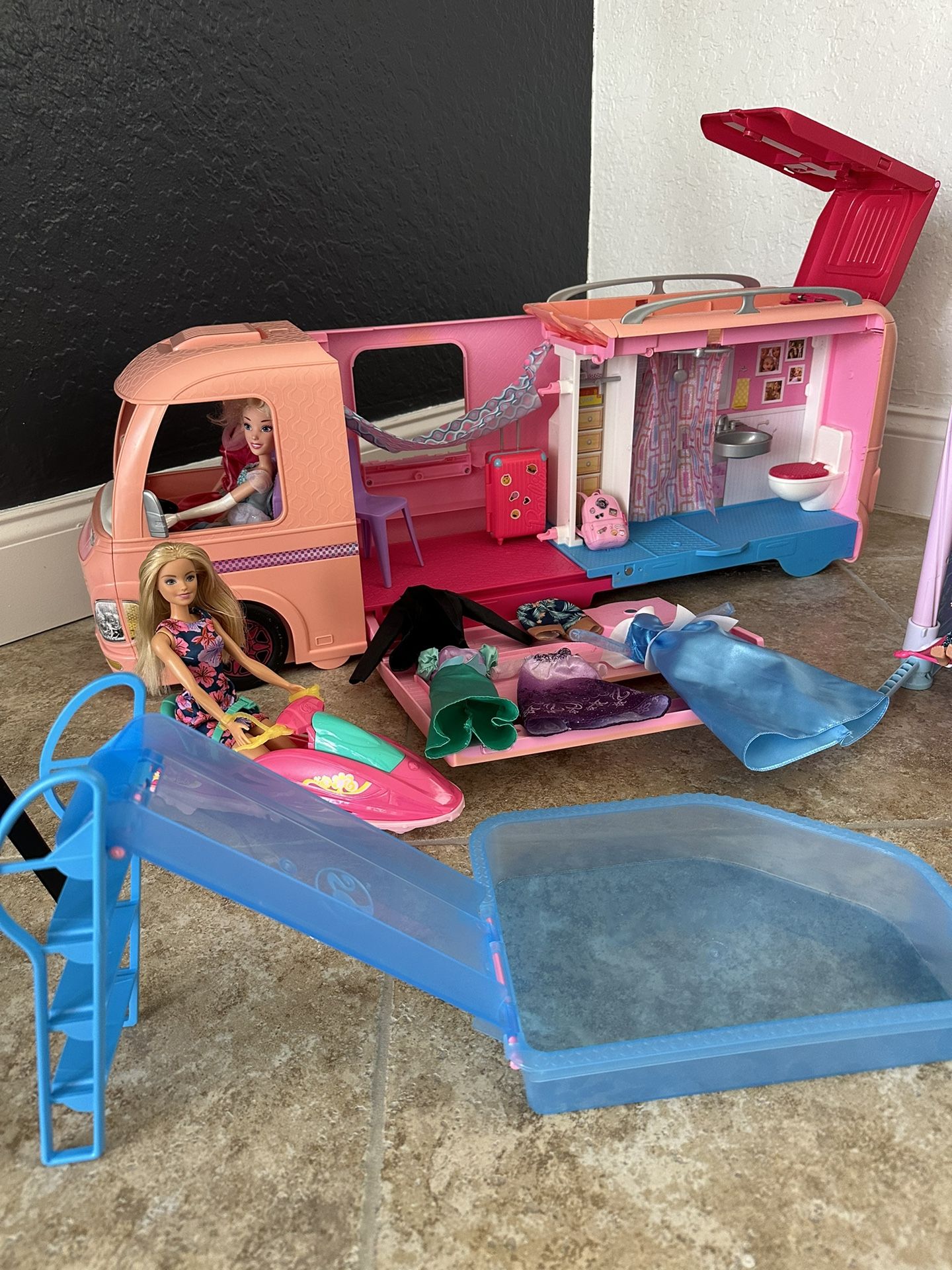 Barbie Camper and Play Sets