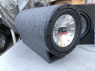 MTX AUDIO THUNDER 8000 SUBWOOFER WITH BAZOOKA BASS TUBE