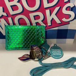 Bath And Body Works Mermaid Lanyard New