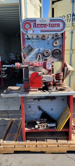 Accu-Turn Brake Lathe