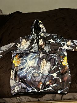 Naruto Sasuke Puffer Jacket 