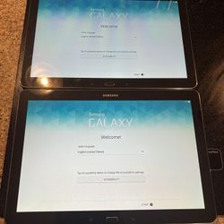 Two Samsung Galaxy Pro 12.2 Tablets