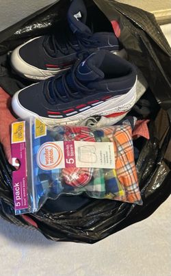 BAG OF  CLOTHES AND SHOES
