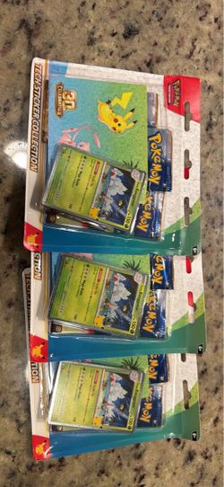 Pokemon 30th celebration tech sticker