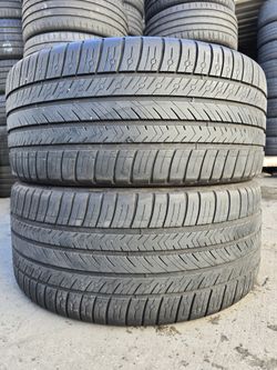 (2) 255 40 20 Michelin Tires 