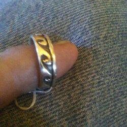Sterling silver Ring. Hand Made.size 12.5