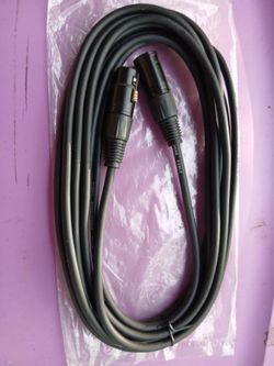 Brand new XLR mic cables, several available