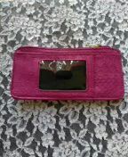 Credit card wallet with coin purse