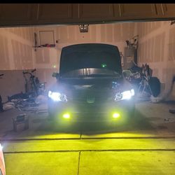 9007/HB5 LED Headlight Bulbs 10000 Lumens Super Bright 60W 6000K White High Beam/Low Beam LED Headlights Conversion Kit with Fan, Pack of 2 