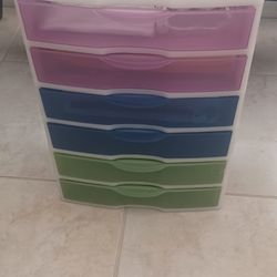 Multi Colored Storage Bin