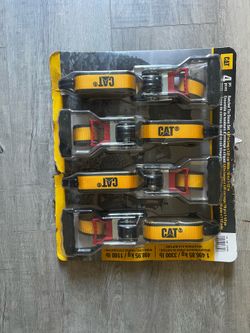 Ratchet tie down Set 16 ft x 1-1/2 in - 4 Pack