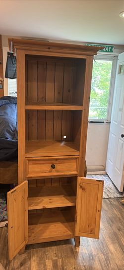 2  real wood hutches
