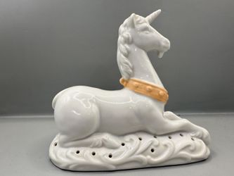 Vintage Avon Unicorn Potpourri Holder