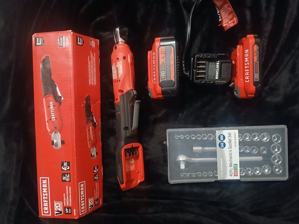 Craftsman 20V 3/8" Electric Ratchet