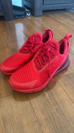 Nike air max 270 triple red