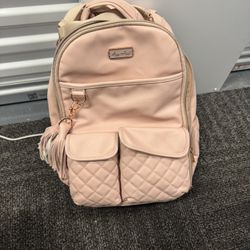 Pink Itzy Ritzy Diaper backpack 