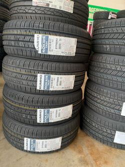 215/55r17 kumho solus installation and balance include