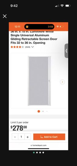 Easy Install Screen Door