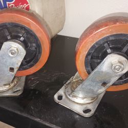 6x2 Casters Wheels