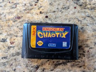 Knuckles Chaotix Sega Genesis 32X