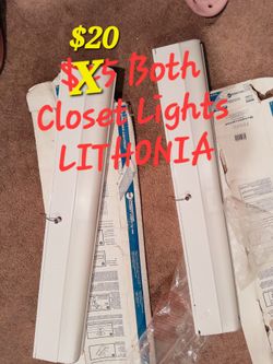 $20 Both LITHONIA LIGHTING 24 INCH CLOSET (CULVER CITY Art's District)