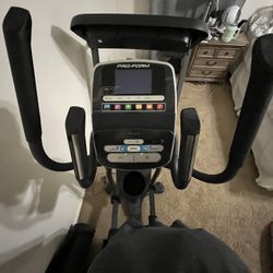 Elliptical Pro- Form machine