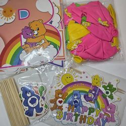 #1 Care Bear Birthday Party Supplies 