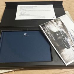 Porsche Genuine  Catalog Hardcover Photo Book With Exclusive Box Rare