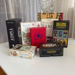 Tarot & Oracle Decks W/ Books