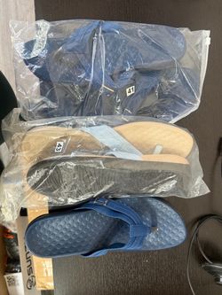 Blue Flip Flop Sandals – Sizes 41 & 43