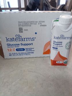 Kate farms Glucose Support health shake