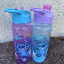 Disney Stitch Water Bottle 20 Oz. 2 Pack…