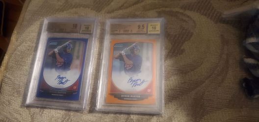 2013 Byron Buxton rookie auto cards
