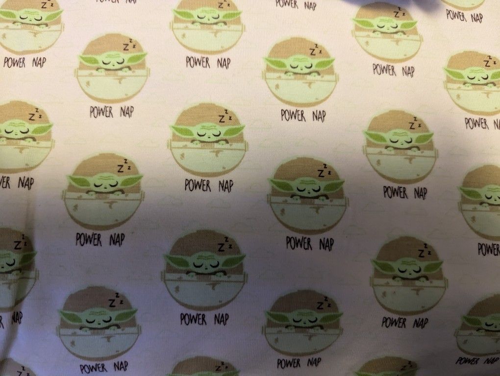 Star Wars Yoda Knit Fabric 16 Yards.