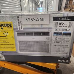 5,000 BTU 115-Volt Window Air Conditioner for 150 sq. ft Rooms with Dehumidifier in White