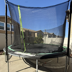 Free 12ft trampoline