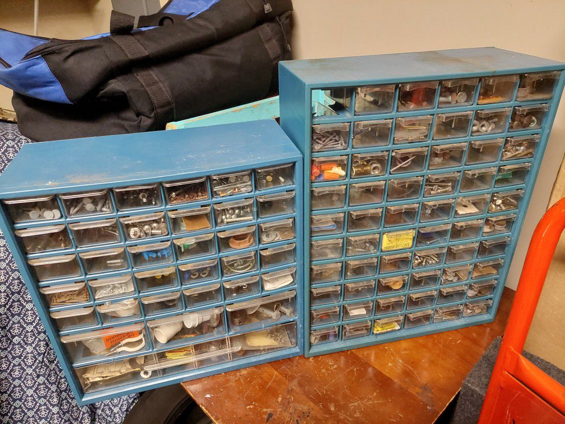 Storage Organizer With Miscellaneous Hardware 