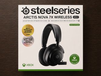 NEW SteelSeries Arctis Nova 7X Wireless Gen 2 Xbox PS5 PC Headset