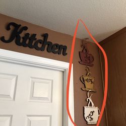 Metal Coffee Decor