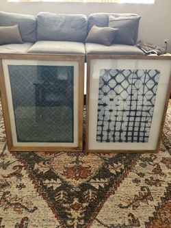 Pottery Barn wall art